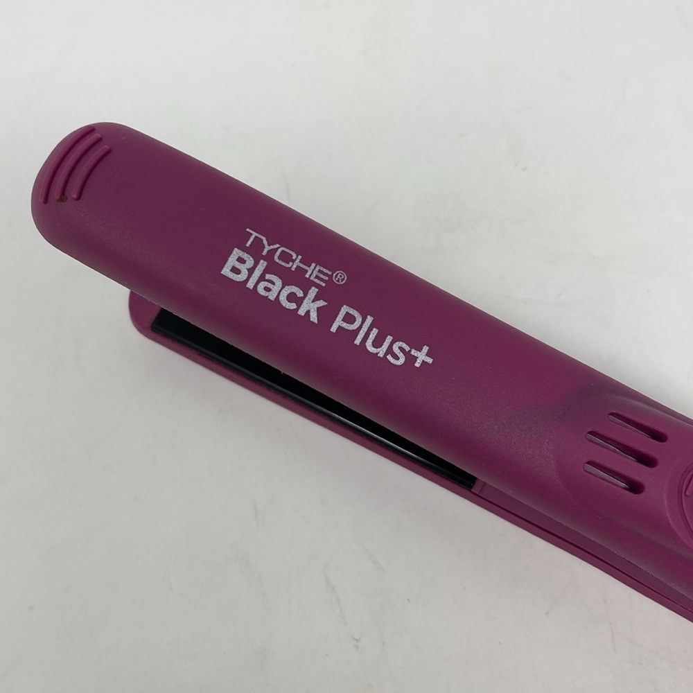 ‼️Tyche Pink Plus + Ceramic Flat Iron 1” Model TB100 Nicka K New York TESTED